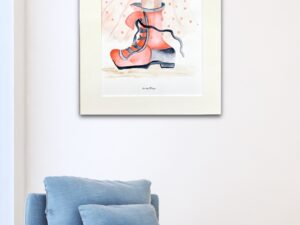 Red boot and pink tull – Bild 2