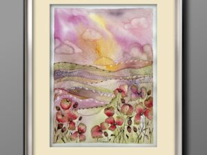 Sommer Fantasie mit Mohnblumen – Bild 5