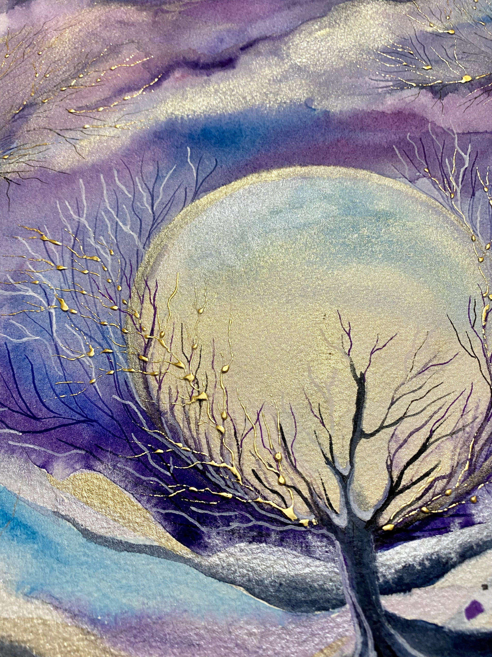 Purple nights II – Bild 1